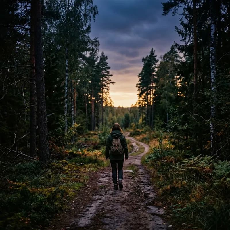 Gränslös Kvällspromenad