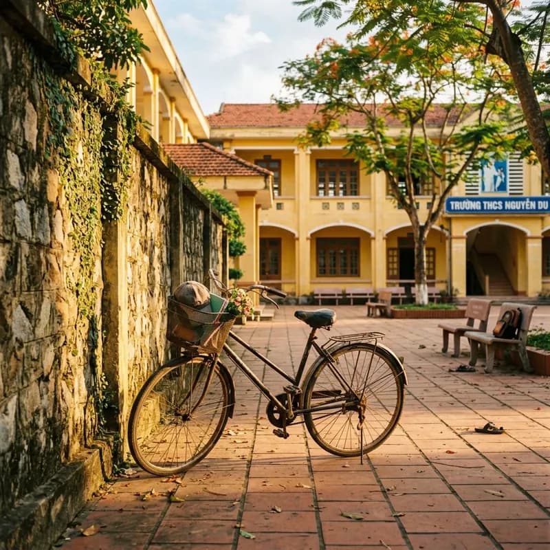 Chiều Tan Trường Nắng Rơi
