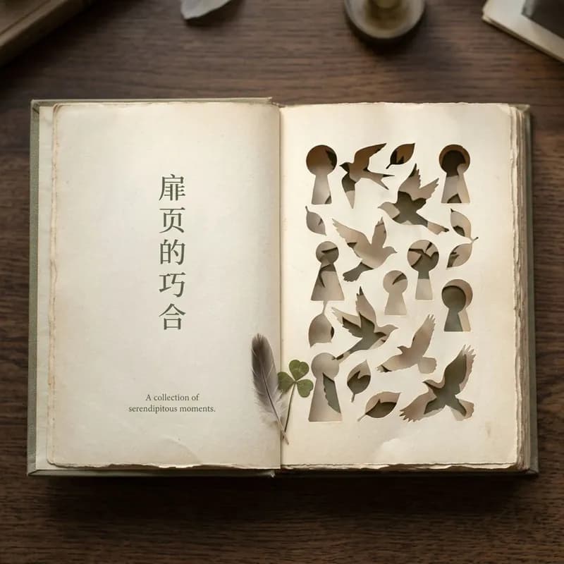 扉页的巧合