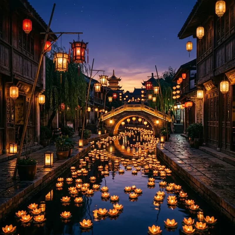 Lantern Festival Twilight