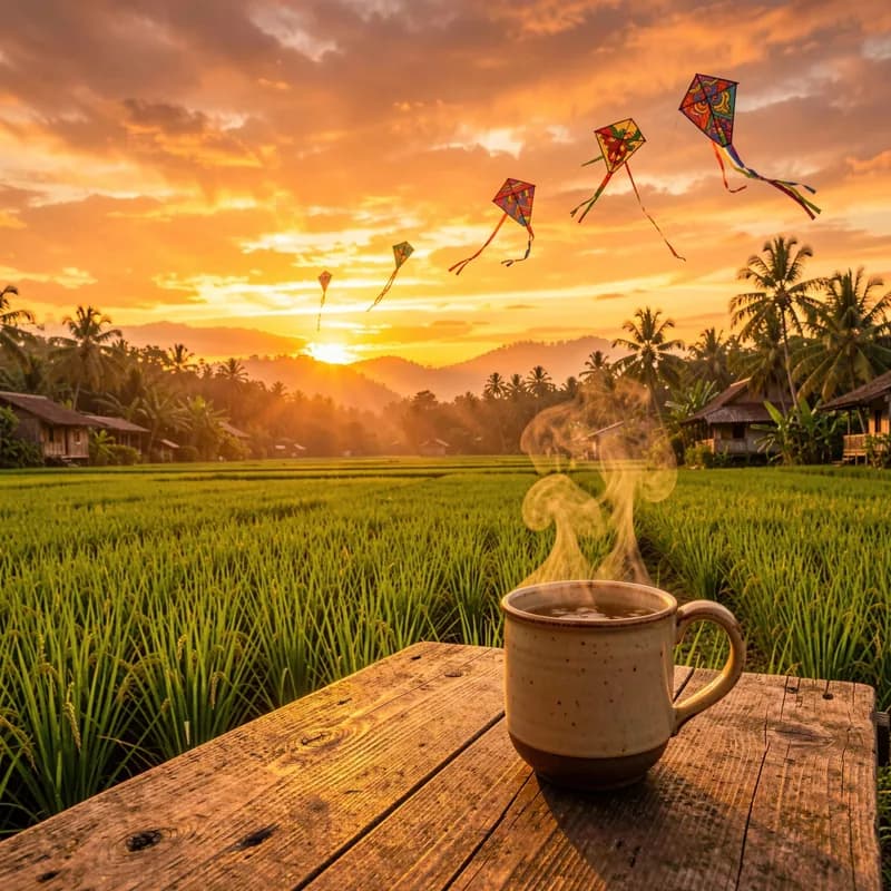 Langit Jingga di Lembur