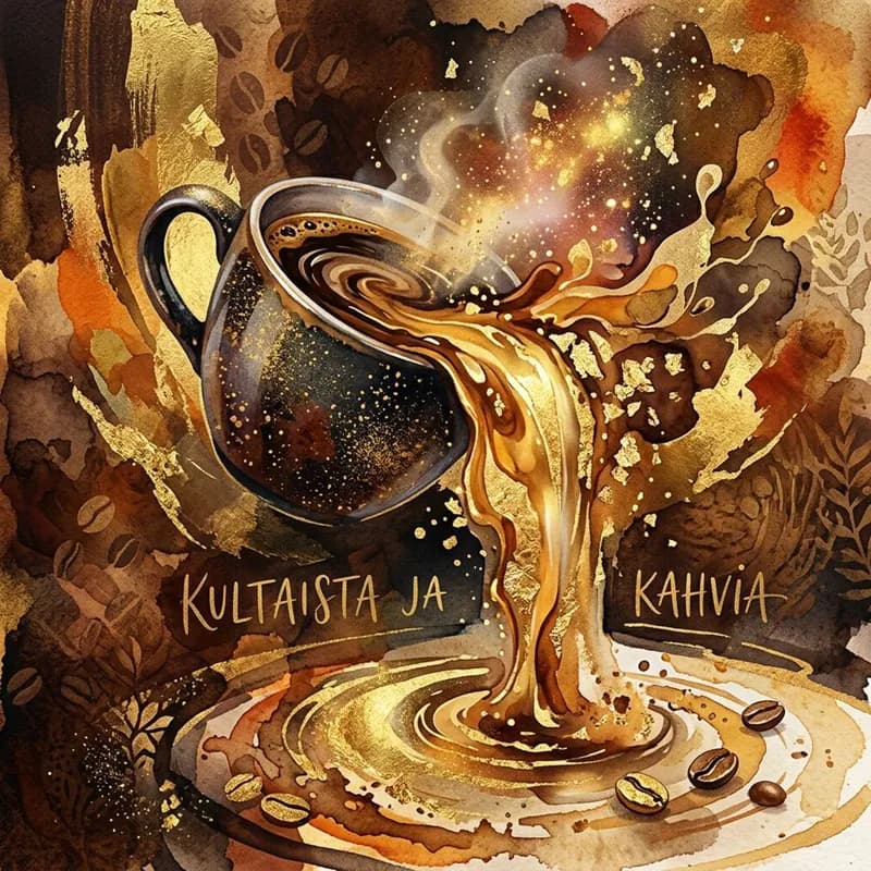 Kultaista ja kahvia