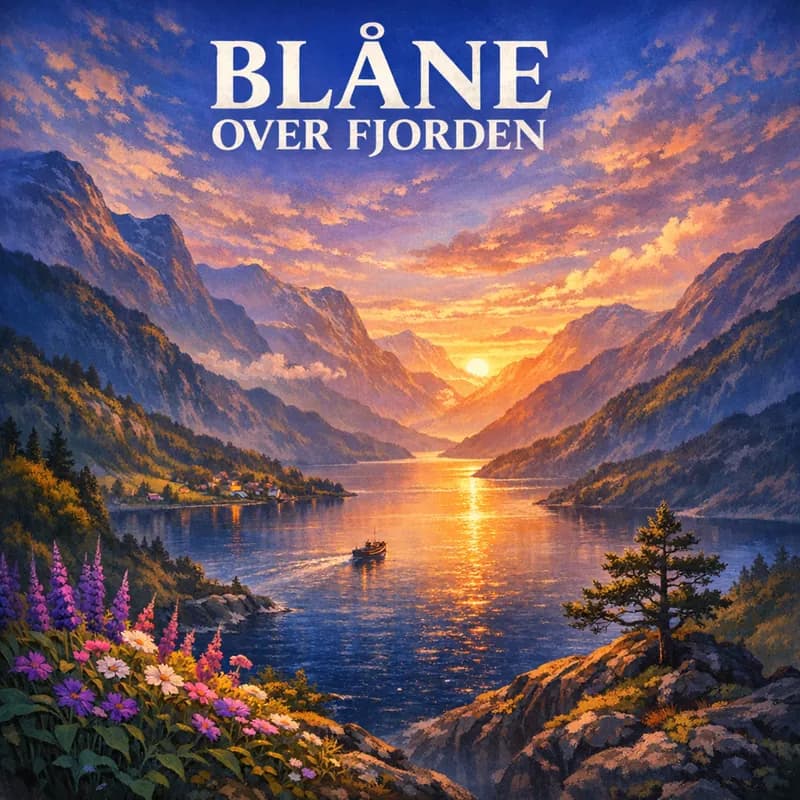 Blåne Over Fjorden