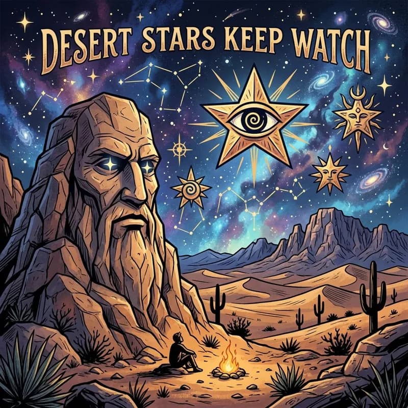 Desert Stars Keep Watch