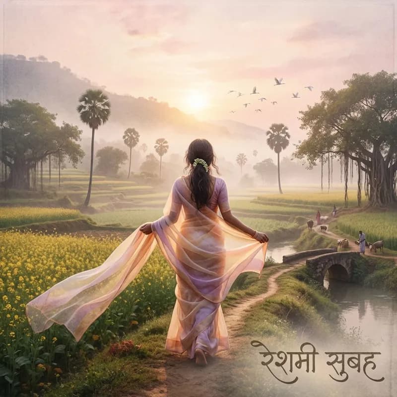 रेशमी सुबह