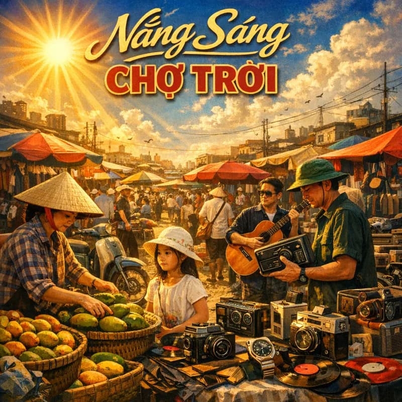 Nắng Sáng Chợ Trời