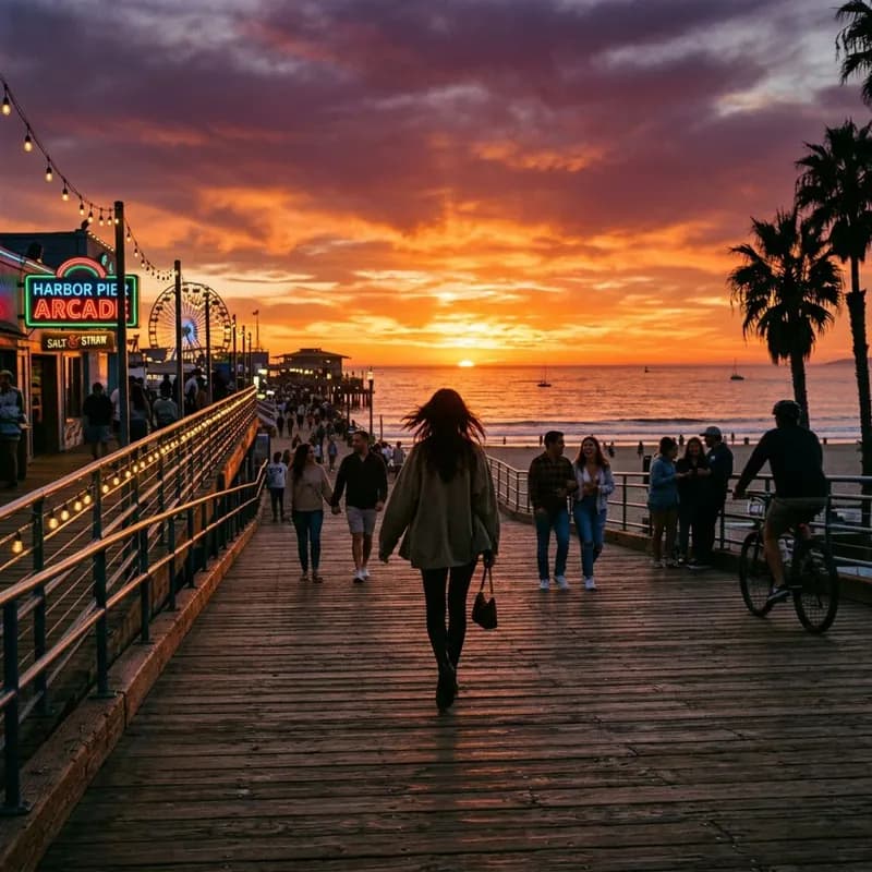 Boardwalk Sunset